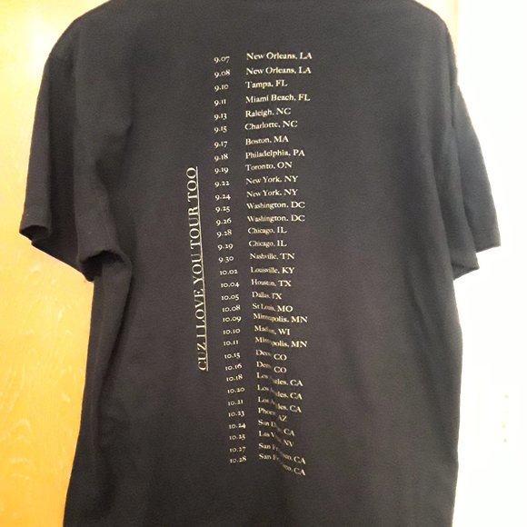 Lizzo 2019 Cuz I Love You Tour Too Tour T Shirt - Picture 3 of 3